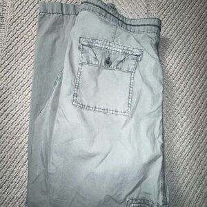 Pilcro Anthropologie Gray Cargo Lightweight Utility Pants Cargo Women’s 30